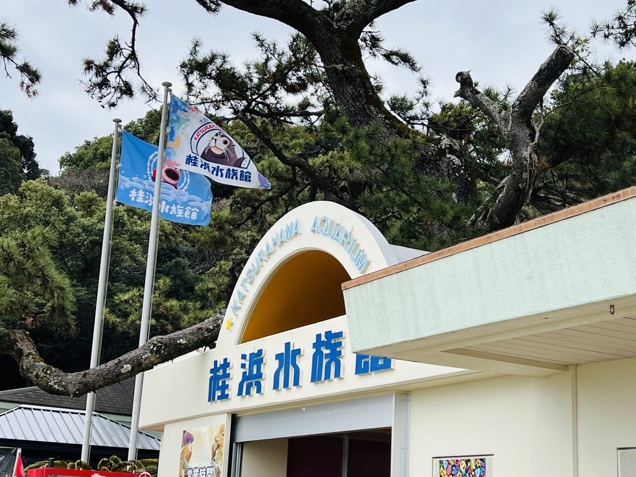 桂浜水族館の外観