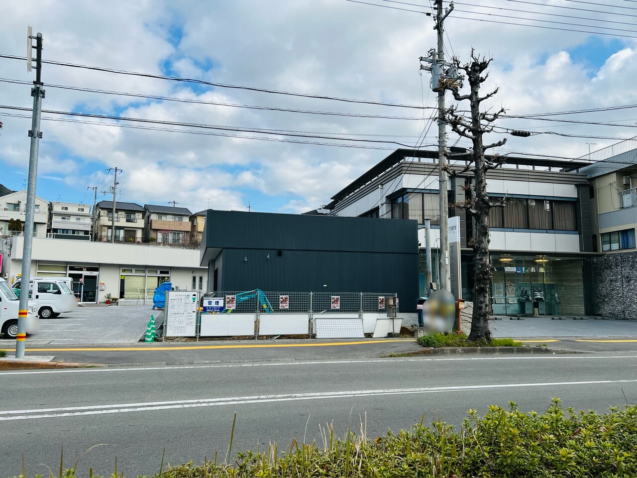 2024年4月8日オープン予定の「ピザハット 高知横内店」の周辺の様子