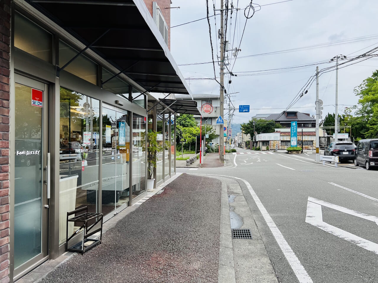 2024年6月21日に日の出町にオープンした「NICO CAFE」の周辺の様子