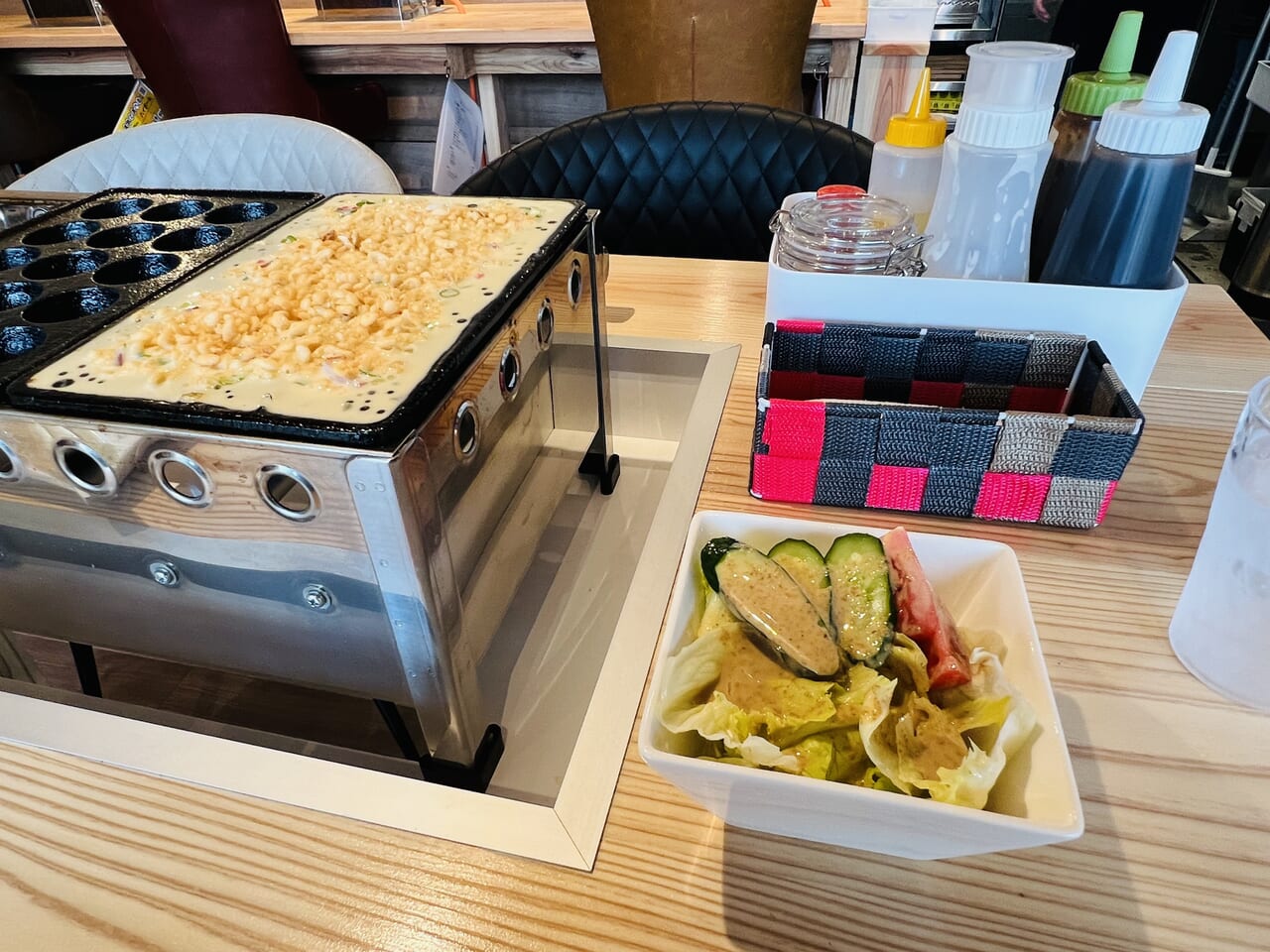 2024年6月24日にオープンしたセルフ式たこ焼き屋「puLpu（プルプ）」のたこ焼き