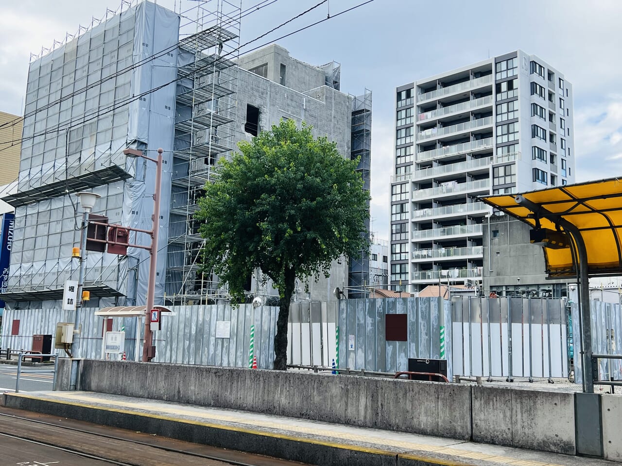 2024年9月1日から工事が始まる アニメクリエイターラボ複合施設「GEAR」の工事現場