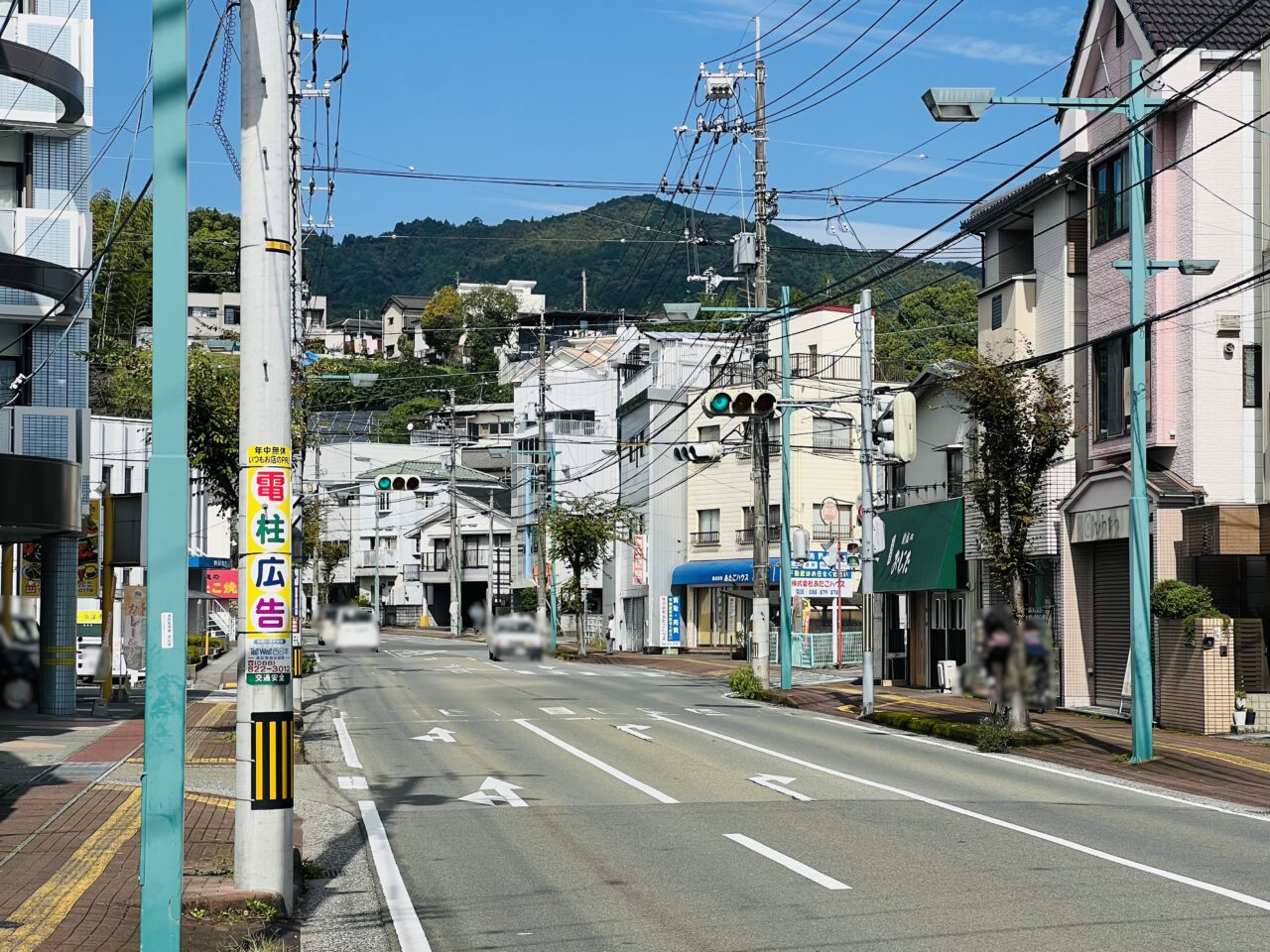 2024年11月1日に高知市愛宕町にオープン予定の大衆居酒屋「鉄板皿おじた」の周辺の様子