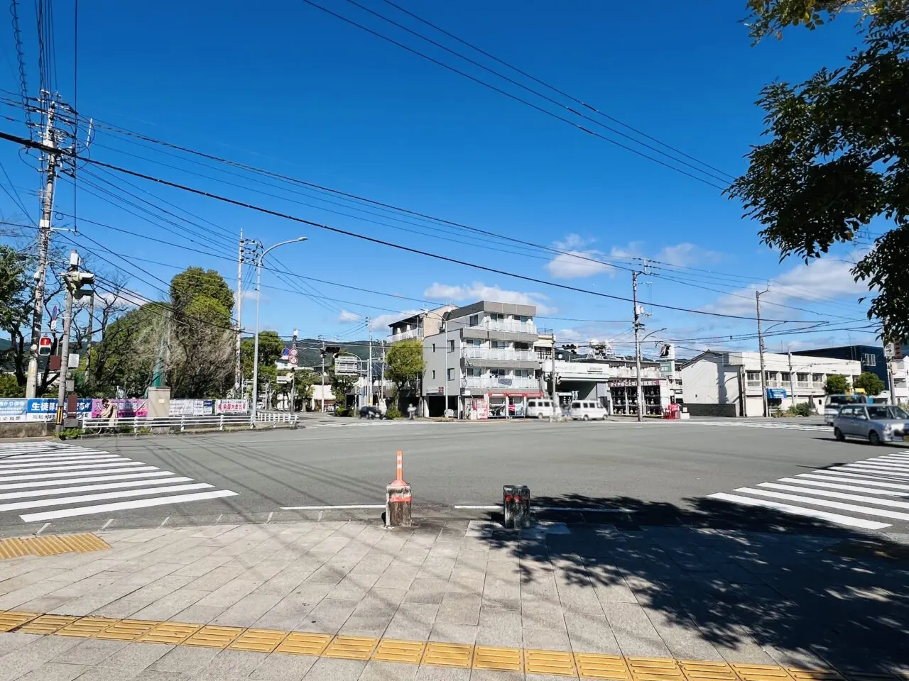 2024年10月11日にオープンしちあ大川筋の「BAKE SHOP ハルノアシアト」の周辺の様子