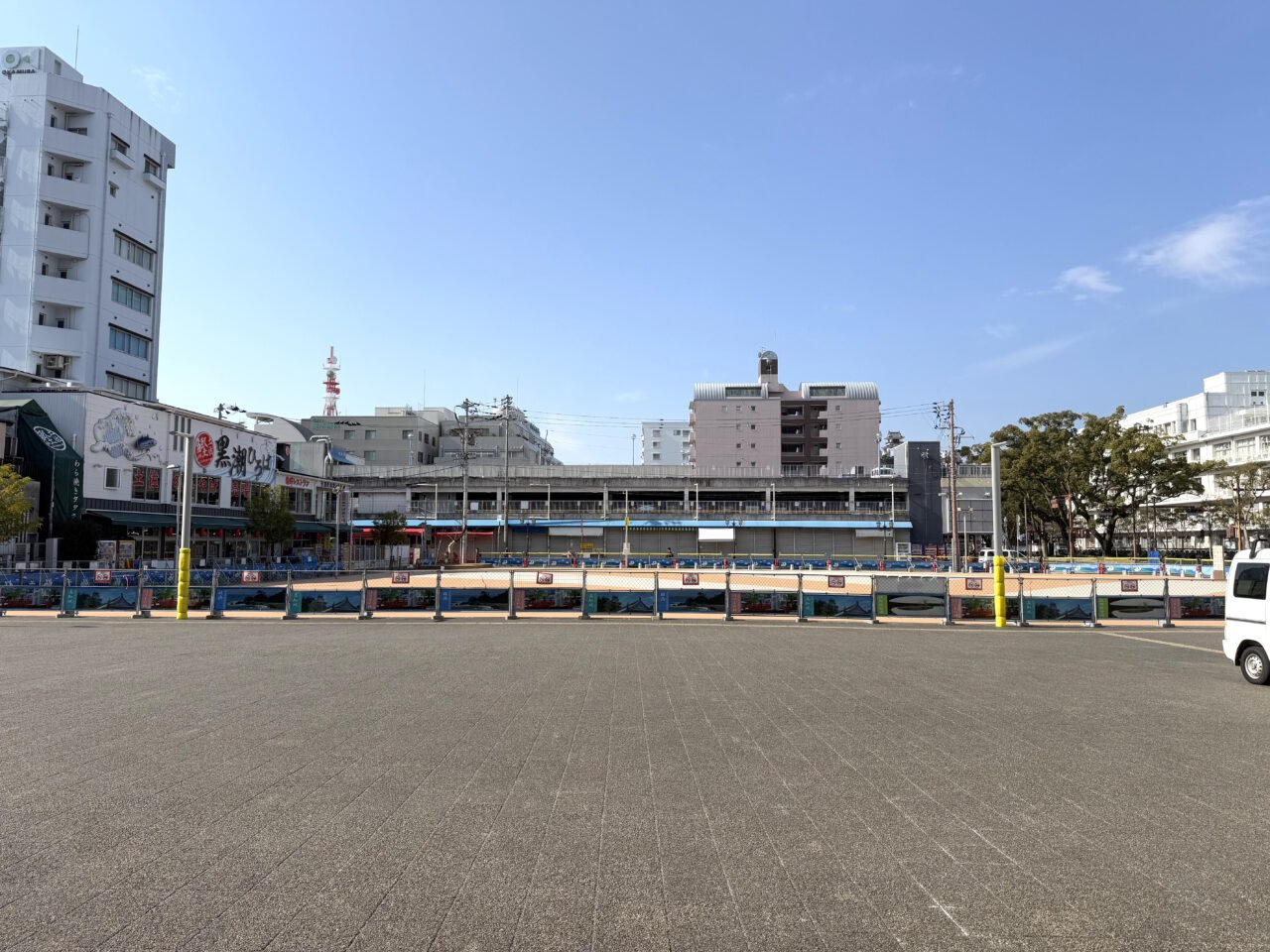 おまち多目的広場に生まれ変わるオーテピア西敷地