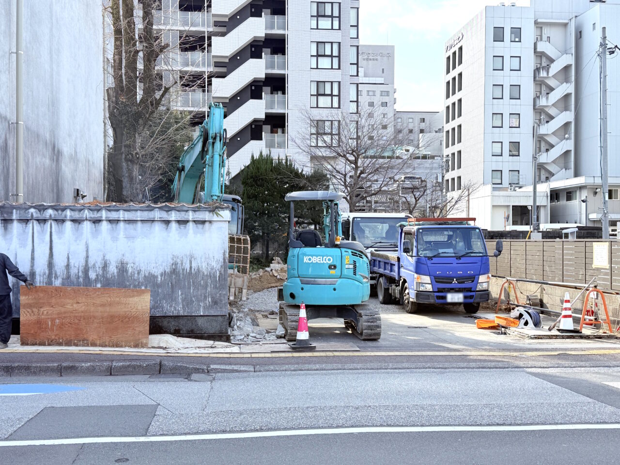 2024年12月22日に閉店した「豆腐と湯葉 土佐文化の店 大名」の様子