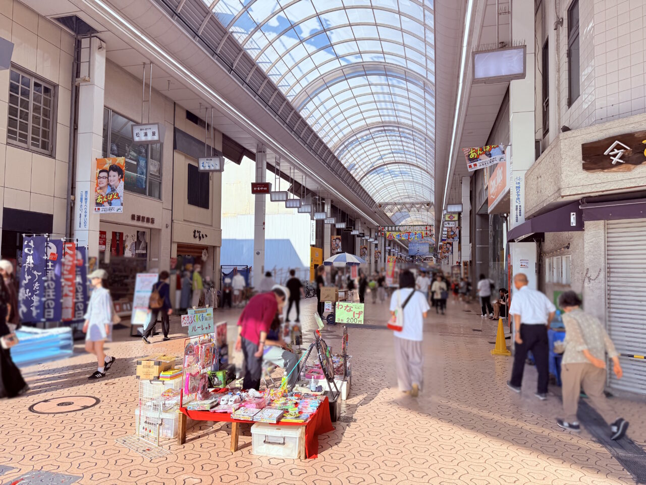 2025年の土曜夜市の様子