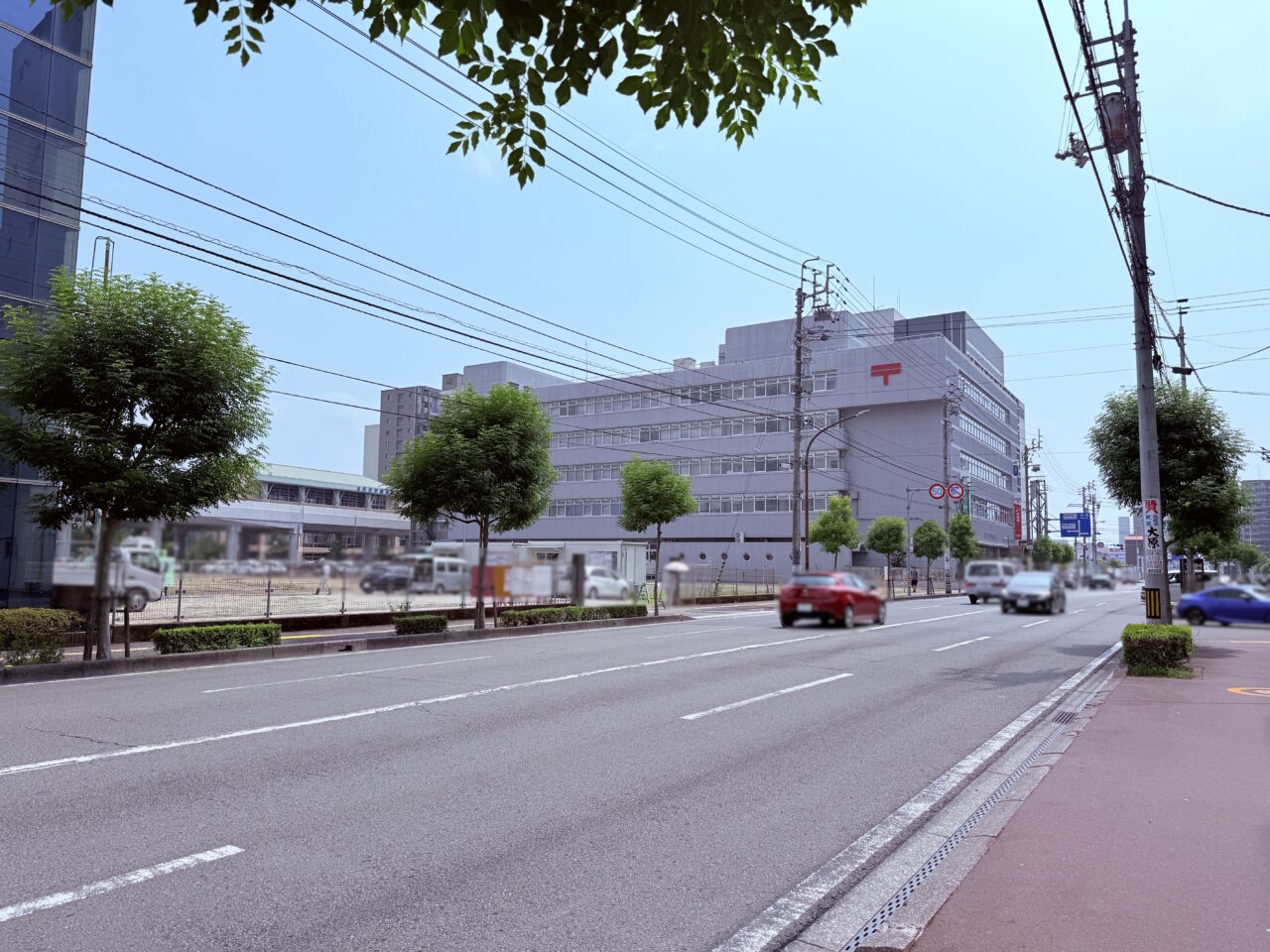 2025年7月初旬の高知市北本町のJT跡地の様子