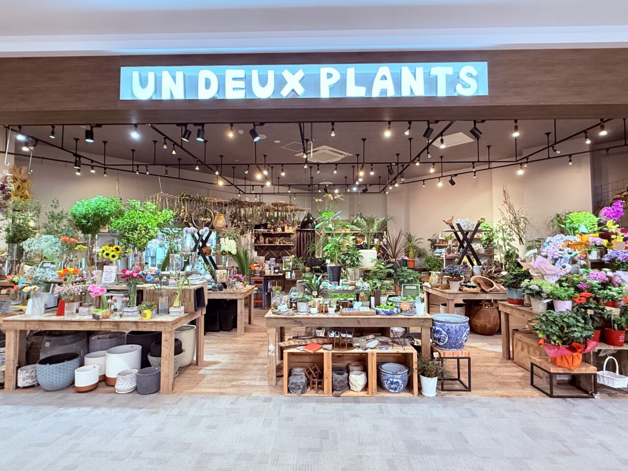 2025年7月21日に閉店するイオンモール高知の「UN DEUX PLANTS」