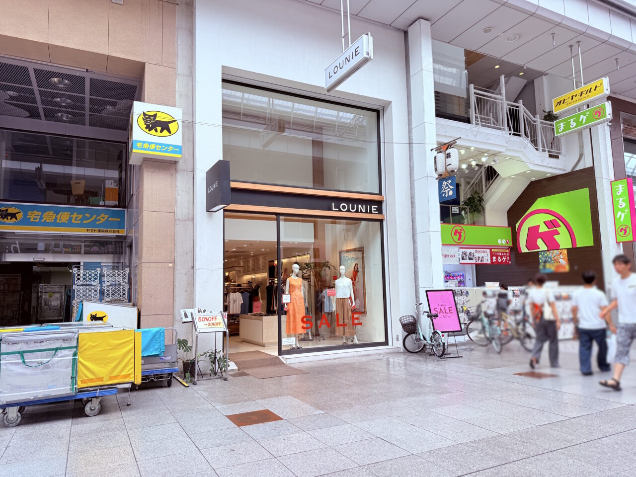 2025年7月末に閉店した「Stola.」の商品を取り扱う系列店の「LOUNIE（ルーニィ）」