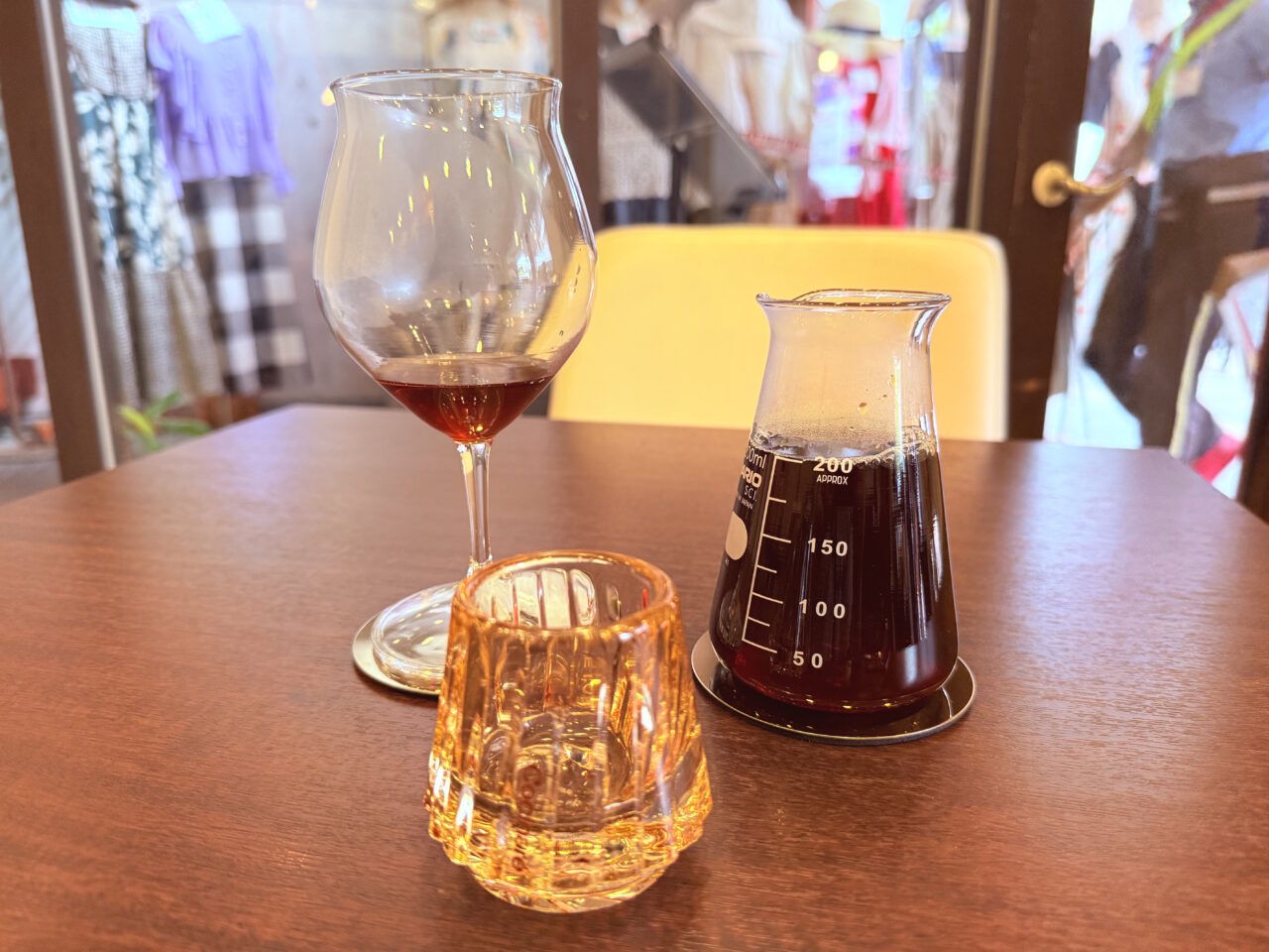 至高の一杯が楽しめる中の橋通りのコーヒー専門店「露堂々」のコーヒー