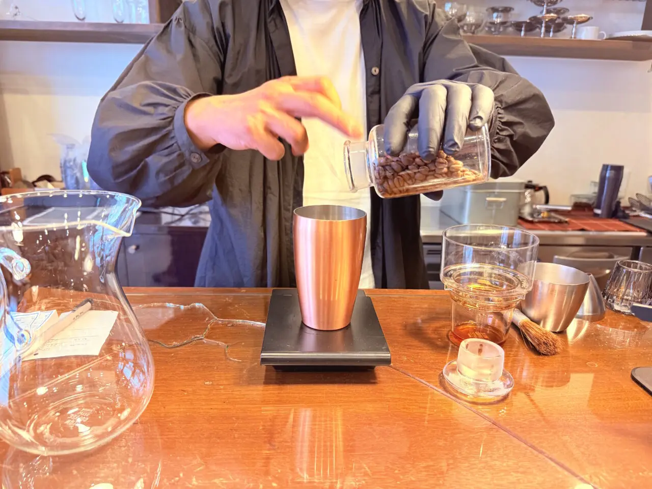 至高の一杯が楽しめる中の橋通りのコーヒー専門店「露堂々」