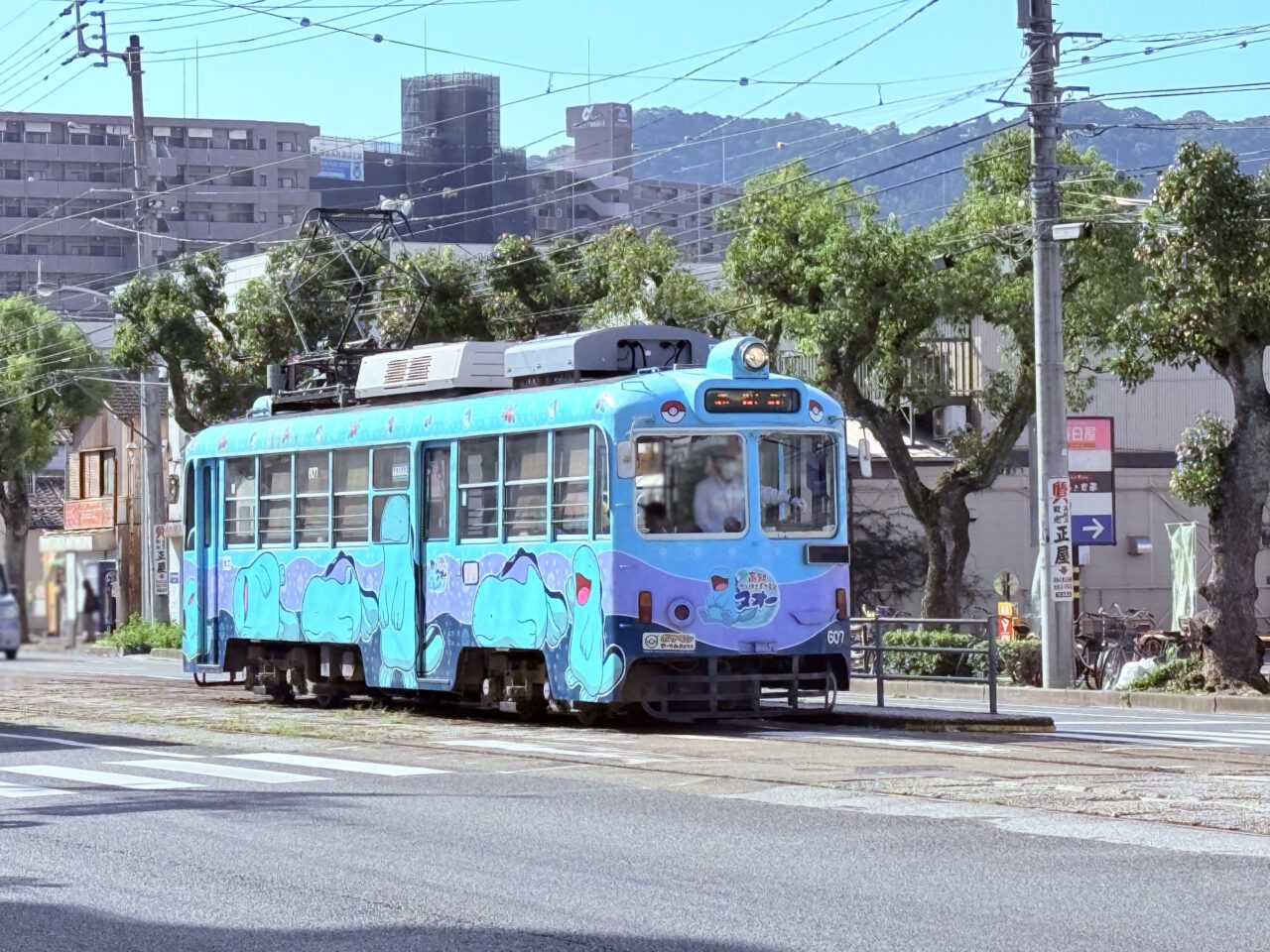 高知だいすきポケモン ヌオー電車の外観