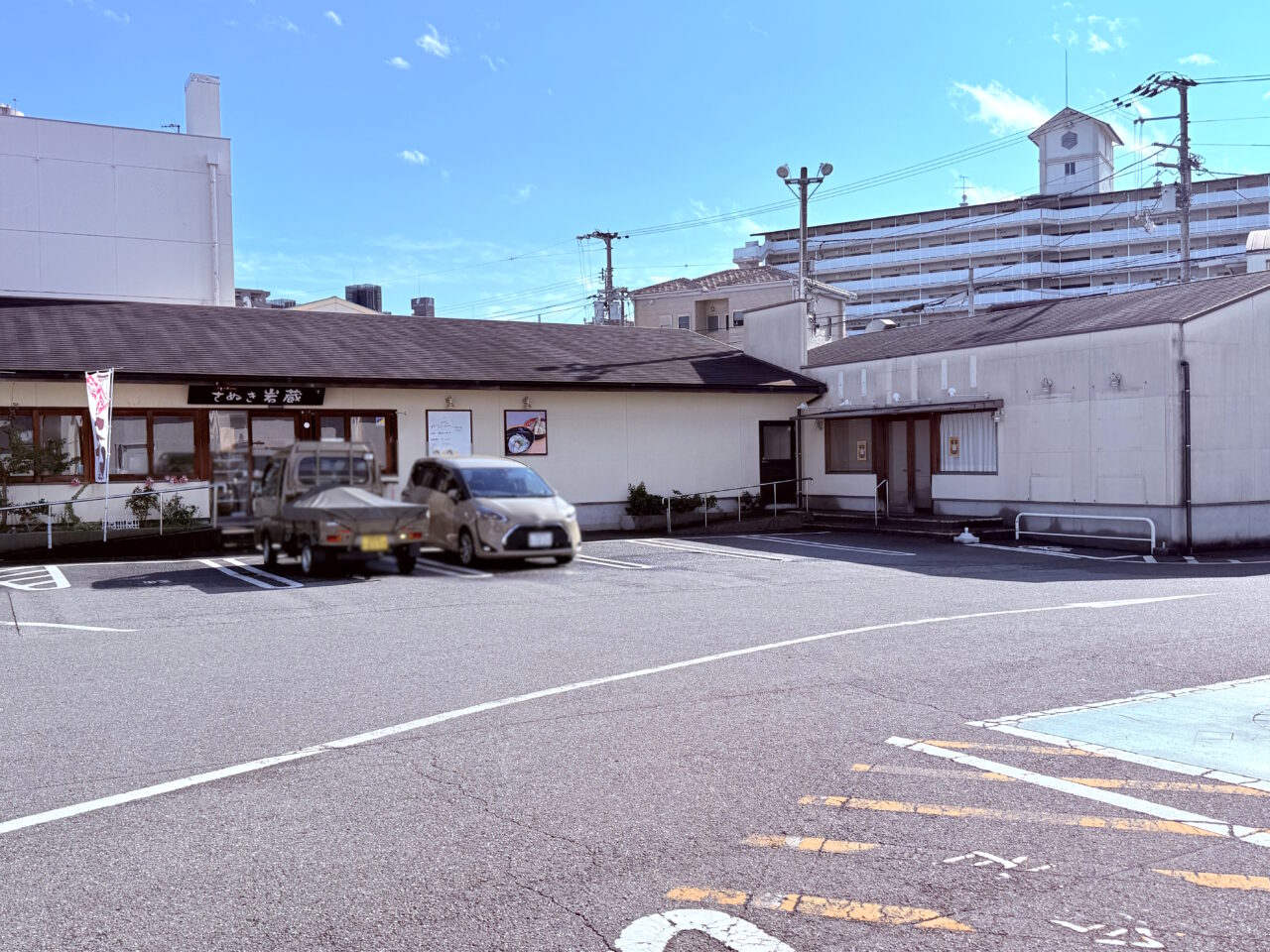 2025年11月下旬にラーメン屋「豚塗（ぶたまぶし）」の様子（2025年11月9日撮影）