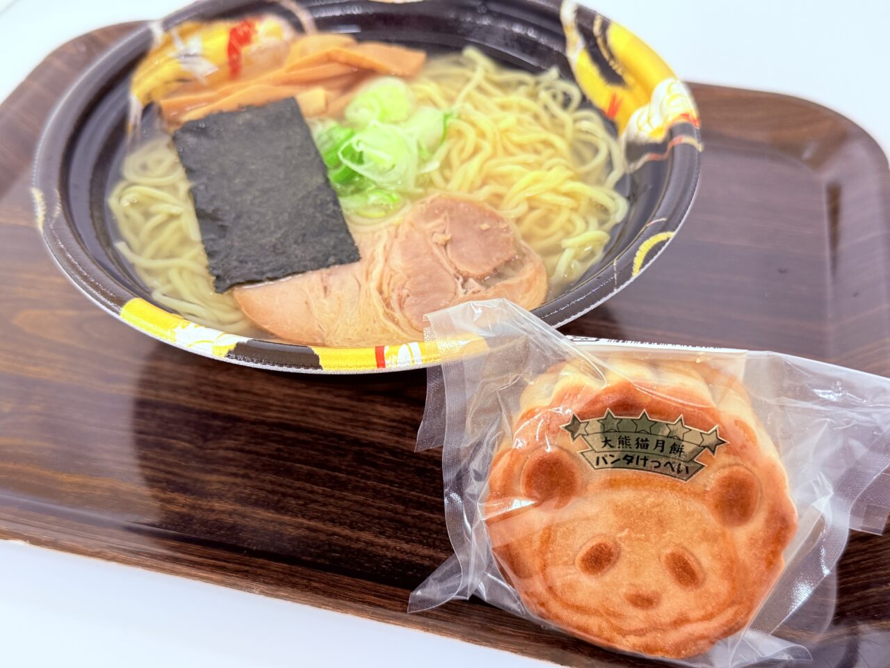 ラーメン食べくらべコーナーの函館ラーメン 櫻井家のラーメン