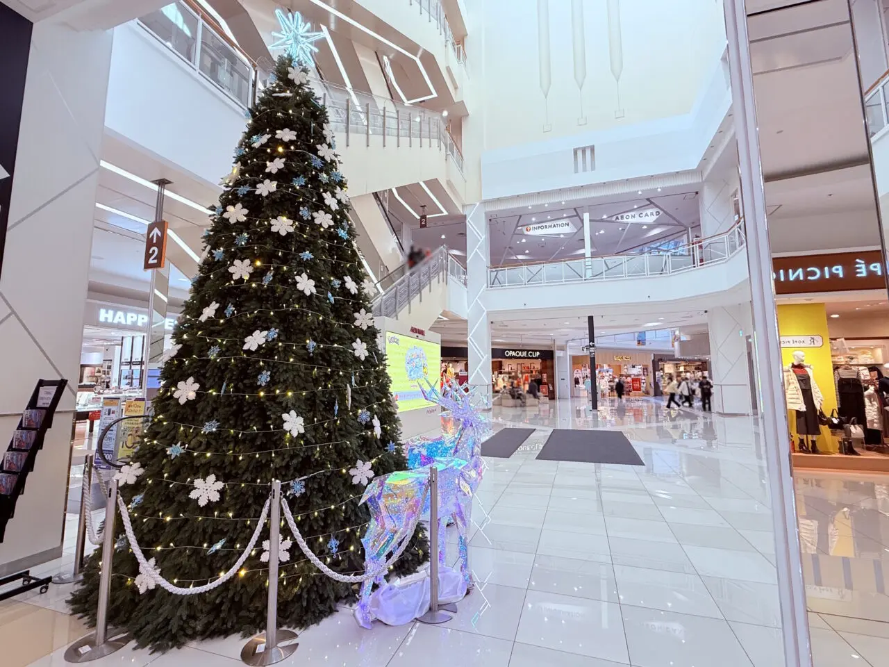 2025年12月20日・21日に「クリスマスマルシェ」が行われるイオンモール高知