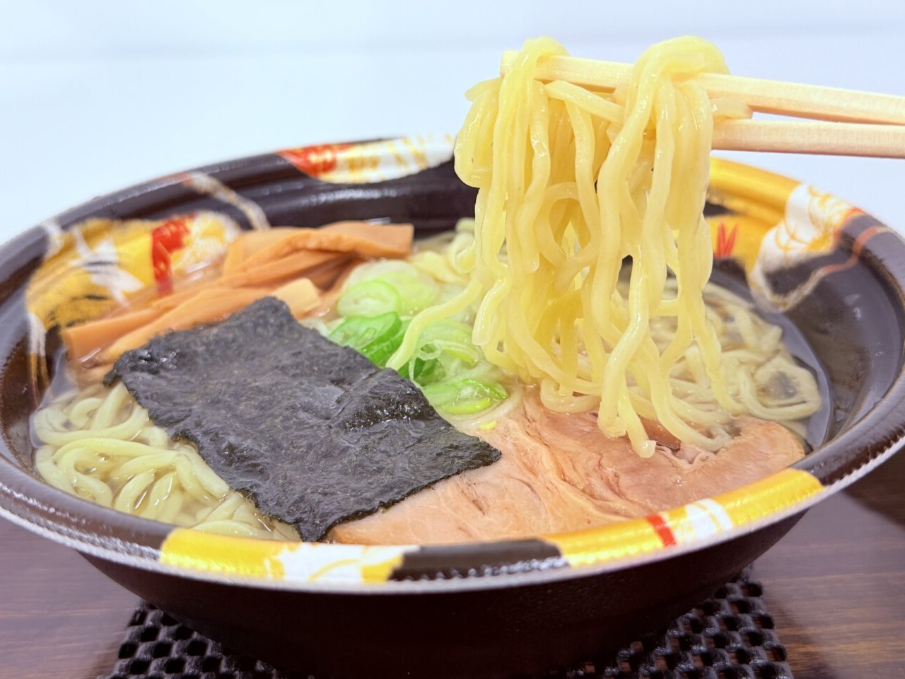 ラーメン食べくらべコーナーの函館ラーメン 櫻井家のラーメン