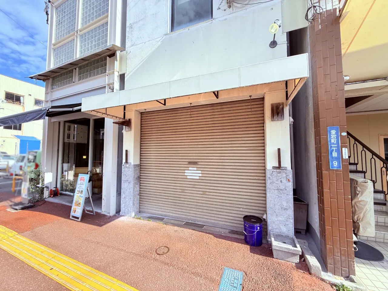 2025年12月14日に移転のため閉店した愛宕町の「ラーメンシロイワ」の外観