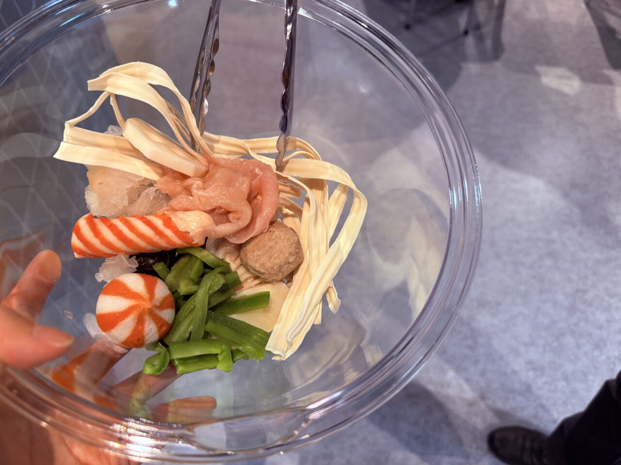 2026年8月1日にオープンした麻辣湯専門店「福恩麻辣湯 高知河ノ瀬店」の具材